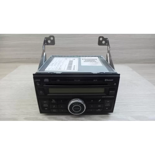 NISSAN PATHFINDER STEREO/HEAD UNIT CD STACKER, R51, 6 DISC IN DASH, 06/10-09/13