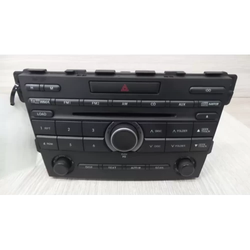 MAZDA CX7 STEREO/HEAD UNIT DASH RADIO CONTROL PANEL/CONTROL UNIT, 6 DISC CD STAC