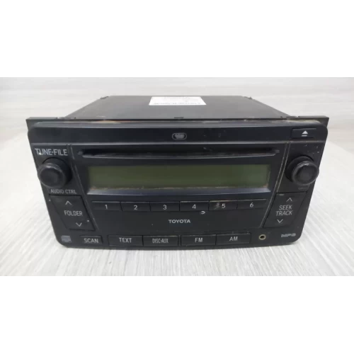 TOYOTA HILUX STEREO/HEAD UNIT SINGLE DISC CD PLAYER (P/N ON FACE 12848), 03/05-0