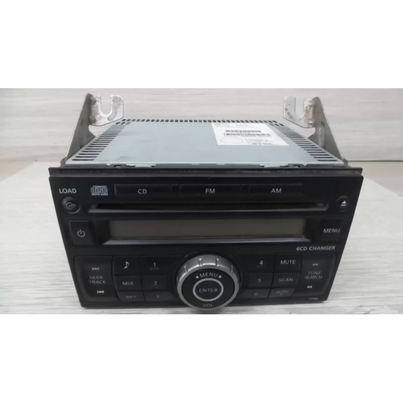 NISSAN PATHFINDER STEREO/HEAD UNIT CD STACKER, R51, 6 DISC IN DASH, 01/07-05/10