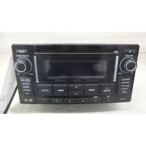 SUBARU WRX STEREO/HEAD UNIT CD PLAYER, V1, 03/14- 2015