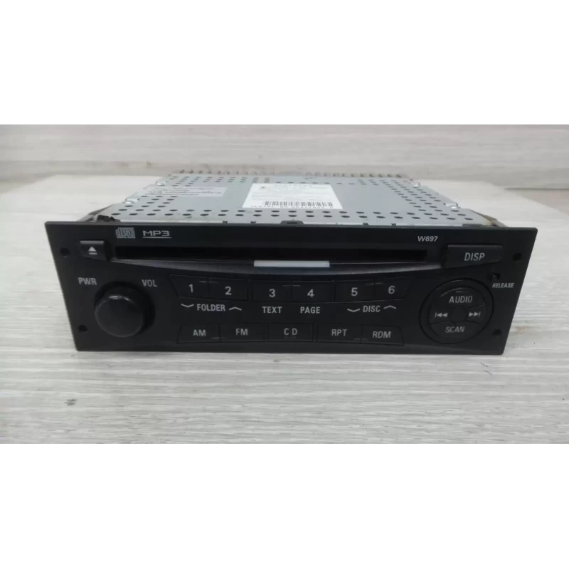 MITSUBISHI CHALLENGER STEREO/HEAD UNIT SINGLE CD PLAYER, KH/PB-PC, 12/09-12/15 2