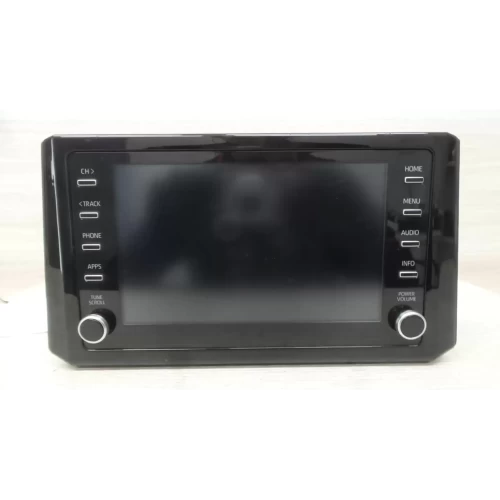 TOYOTA COROLLA STEREO/HEAD UNIT DISPLAY UNIT, 8IN NON SAT NAV TYPE, E210, 07/18-