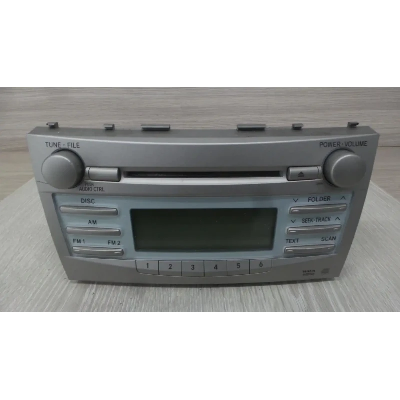 TOYOTA CAMRY STEREO/HEAD UNIT RADIO/CD STACKER IN DASH, ACV40, NON BLUETOOTH TYP