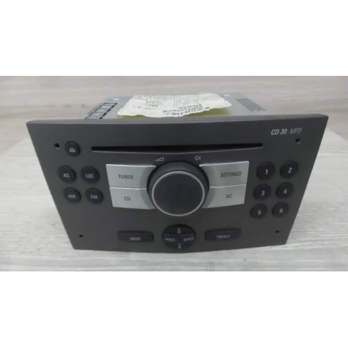 HOLDEN ASTRA STEREO/HEAD UNIT AH, FACTORY, 6 BUTTON ON RH SIDE, 10/04-08/09 2005