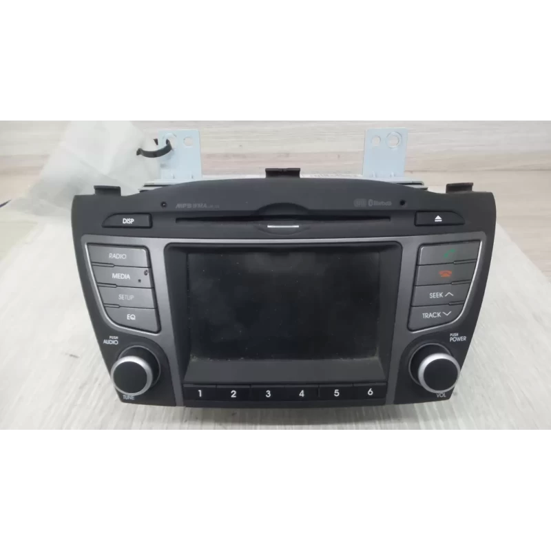 HYUNDAI IX35 STEREO/HEAD UNIT DISPLAY/HEAD UNIT, SINGLE DISC CD PLAYER W/ BLUETO