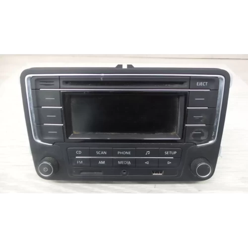 VOLKSWAGEN AMAROK STEREO/HEAD UNIT DISPLAY UNIT, COMPOSITION MEDIA, 6.33IN, 2H,