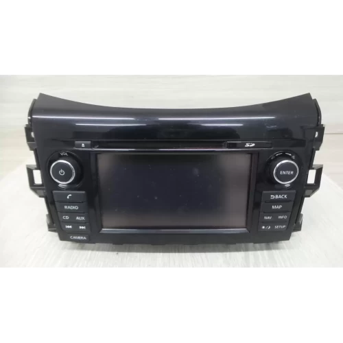 NISSAN NAVARA STEREO/HEAD UNIT NP300, W/ SAT NAV TYPE, 05/15-11/20 2017