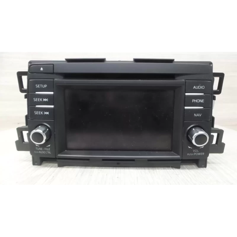 MAZDA CX5 STEREO/HEAD UNIT DISPLAY UNIT, KE, W/ NAV TYPE, 02/12-12/14 2013