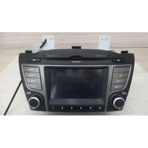 HYUNDAI IX35 STEREO/HEAD UNIT DISPLAY/HEAD UNIT, SINGLE DISC CD PLAYER W/ BLUETO