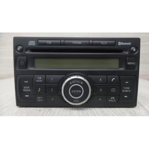 NISSAN DUALIS STEREO/HEAD UNIT STANDARD CD PLAYER, J10, 10/07-05/14 2010