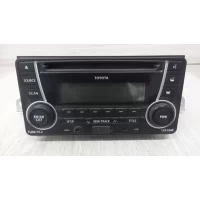 TOYOTA YARIS STEREO/HEAD UNIT SINGLE DISC CD PLAYER (P/N ON FACE 22842), NCP13#,
