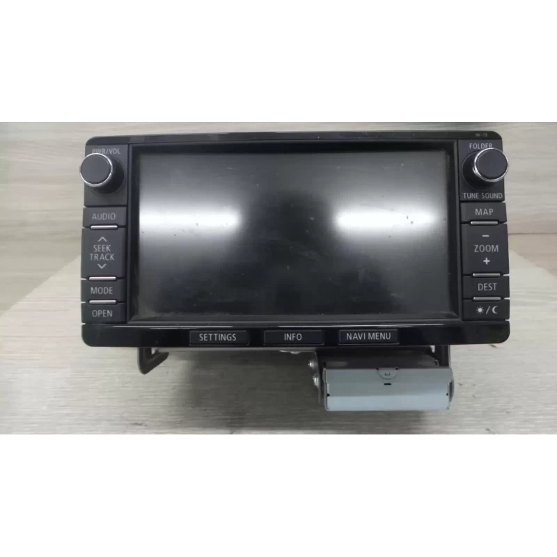 MITSUBISHI OUTLANDER STEREO/HEAD UNIT DISPLAY/HEAD UNIT, SAT NAV TYPE, W-12, ZJ-