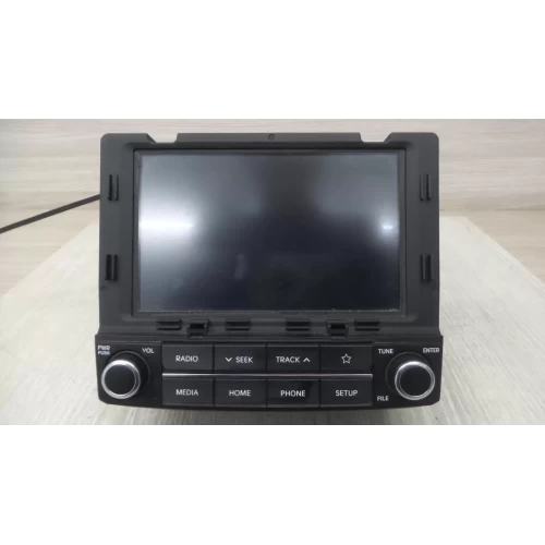 HYUNDAI ILOAD/IMAX STEREO/HEAD UNIT DISPLAY UNIT, 7IN TOUCHSCREEN, TQ, 03/18-03/