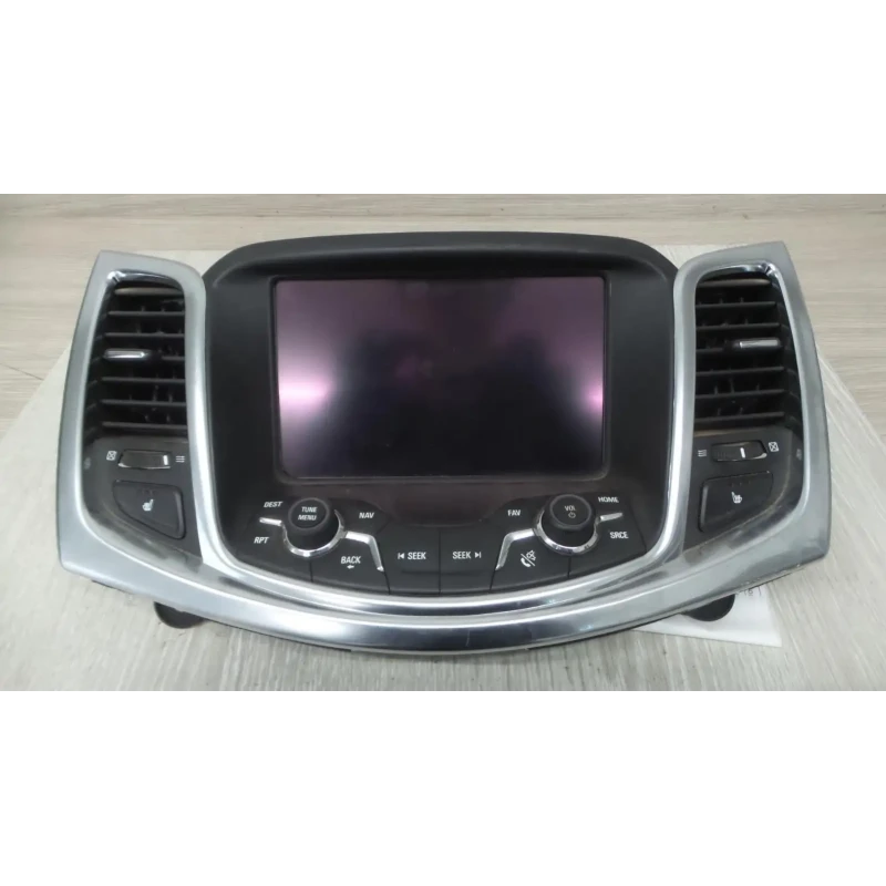 HOLDEN COMMODORE STEREO/HEAD UNIT DISPLAY SCREEN, 8IN SAT NAV TYPE, VF, 05/13-12