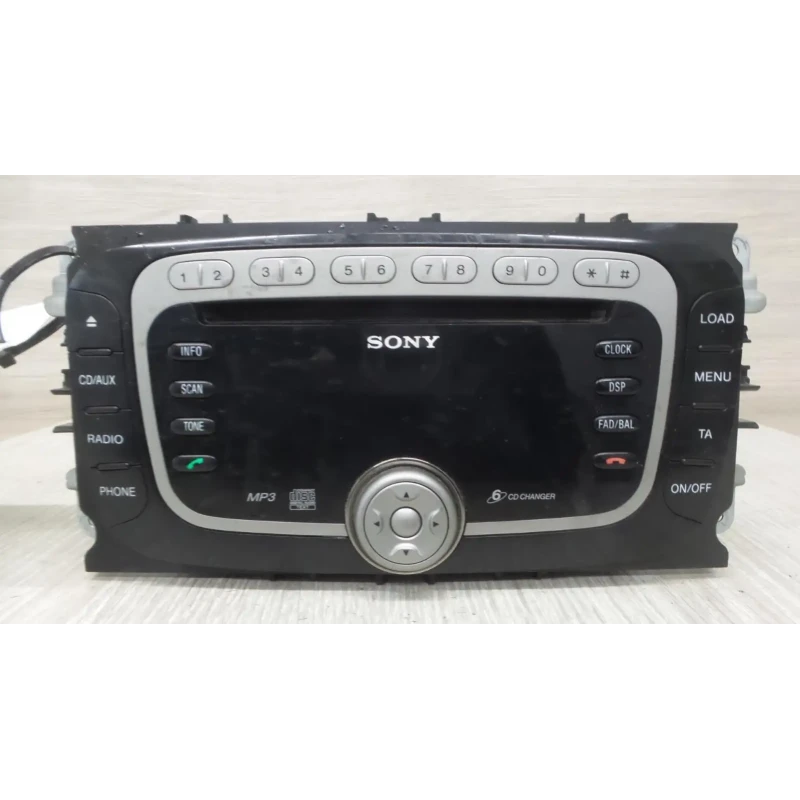 FORD MONDEO STEREO/HEAD UNIT 6 DISC CD STACKER, SONY, MA-MC, 10/07-12/14 2010