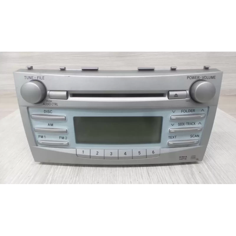 TOYOTA CAMRY STEREO/HEAD UNIT RADIO/CD PLAYER, ACV40, NON BLUETOOTH TYPE, 06/06-