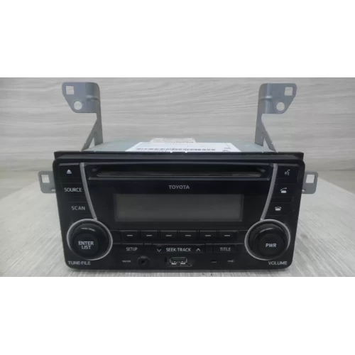 TOYOTA RAV4 STEREO/HEAD UNIT CD PLAYER, XA40, 12/12-11/18 2013