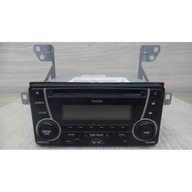 TOYOTA RAV4 STEREO/HEAD UNIT CD PLAYER, XA40, 12/12-11/18 2013