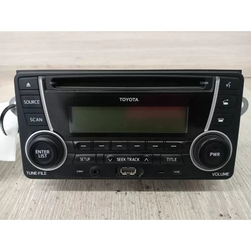 TOYOTA 86 STEREO/HEAD UNIT RADIO/CD/MP3, GT, ZN6, 04/12-10/16 2013