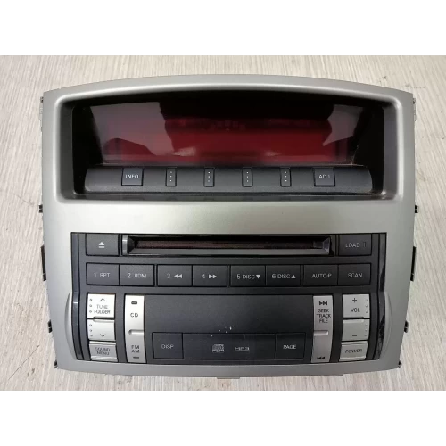 MITSUBISHI PAJERO STEREO/HEAD UNIT HEAD UNIT ONLY, NS-NW, 08/06-08/12 2011