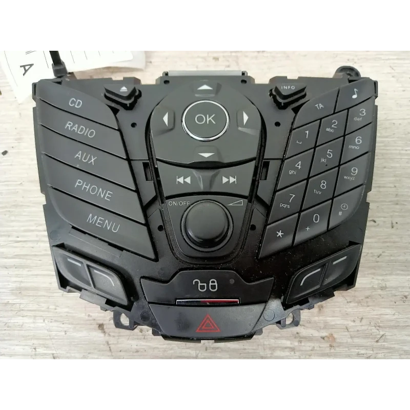 FORD FOCUS STEREO/HEAD UNIT RADIO CONTROL PANEL (FORD AUDIO SYSTEM), LW, 05/11-0