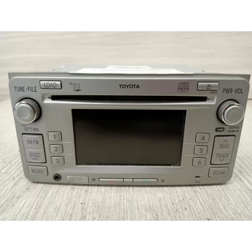 TOYOTA CAMRY STEREO/HEAD UNIT CD STACKER-6 DISC, ACV40/AHV40, W/ BLUETOOTH &