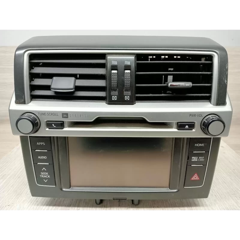 TOYOTA PRADO STEREO/HEAD UNIT DISPLAY/HEAD UNIT, SAT NAV TYPE, 8IN, 150 SERIES,