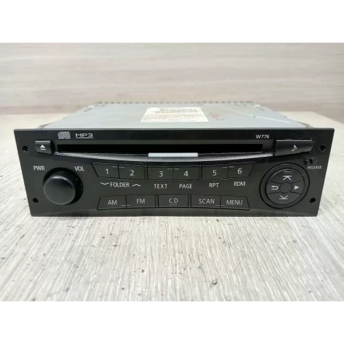 MITSUBISHI CHALLENGER STEREO/HEAD UNIT SINGLE CD PLAYER, KH/PB-PC, 11/09-12/15 2