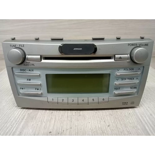 TOYOTA CAMRY STEREO/HEAD UNIT SINGLE CD PLAYER, ACV40, NON BLUETOOTH TYPE, 04/09