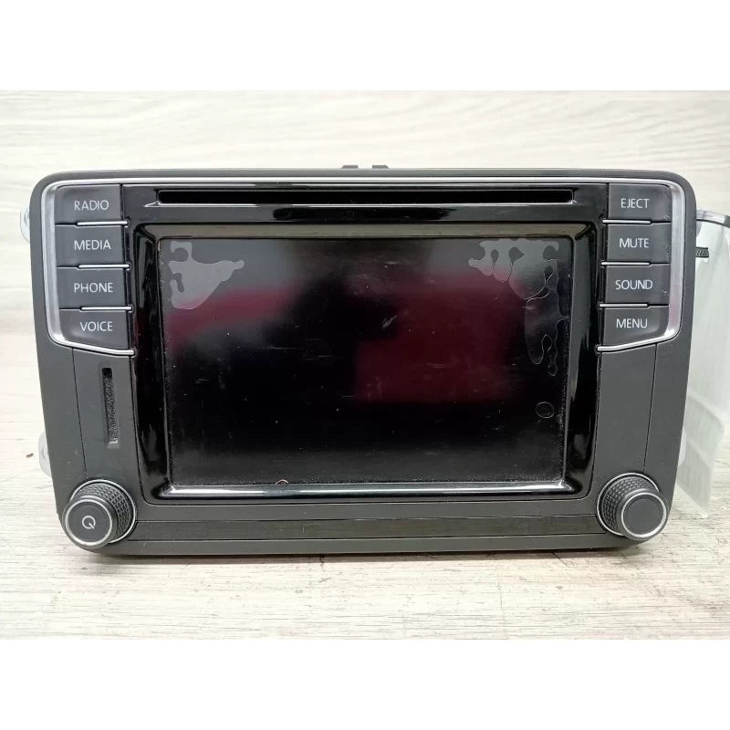 VOLKSWAGEN AMAROK STEREO/HEAD UNIT DISPLAY UNIT, COMPOSITION MEDIA, 6.33IN, 2H,