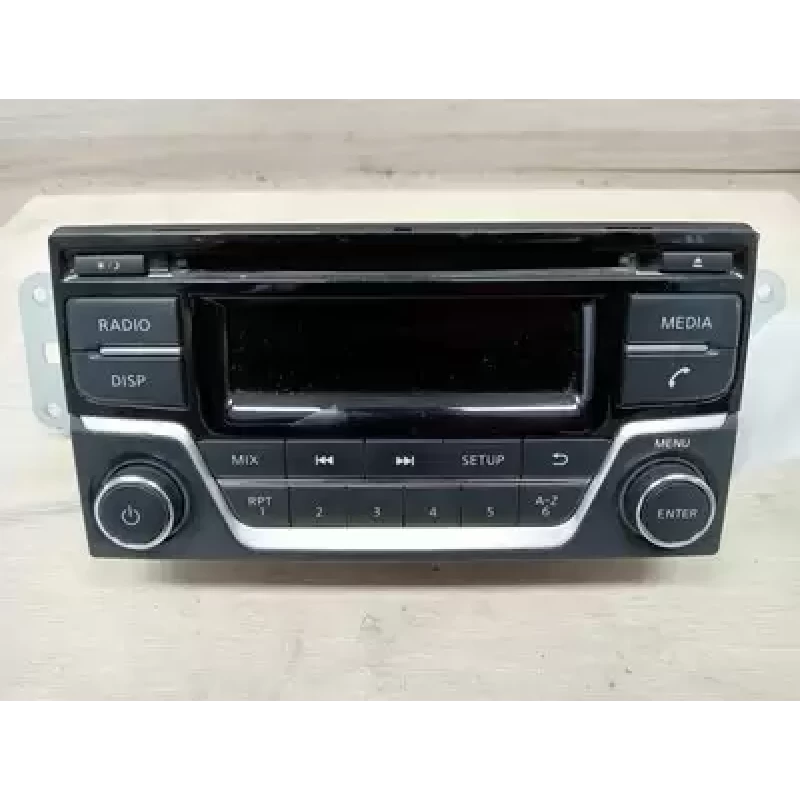 NISSAN NAVARA STEREO/HEAD UNIT NP300, HEAD UNIT, W/ RADIO/CD PLAYER, 04/15-11/20
