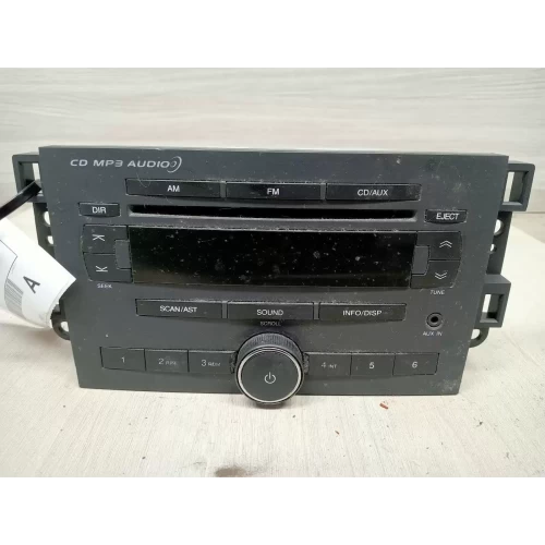 HOLDEN BARINA STEREO/HEAD UNIT CD PLAYER W/ AUX, TK, 08/08-12/12 2008