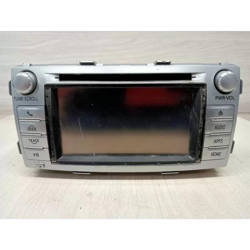 TOYOTA HILUX STEREO/HEAD UNIT HEAD UNIT, TOUCHSCREEN, NON SAT NAV TYPE (P/N ON F