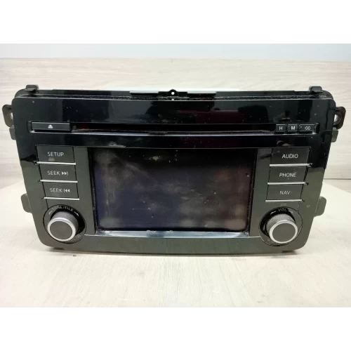 MAZDA CX9 STEREO/HEAD UNIT DISPLAY UNIT, SAT NAV TYPE (P/N TD9266DVO), 12/07-12/
