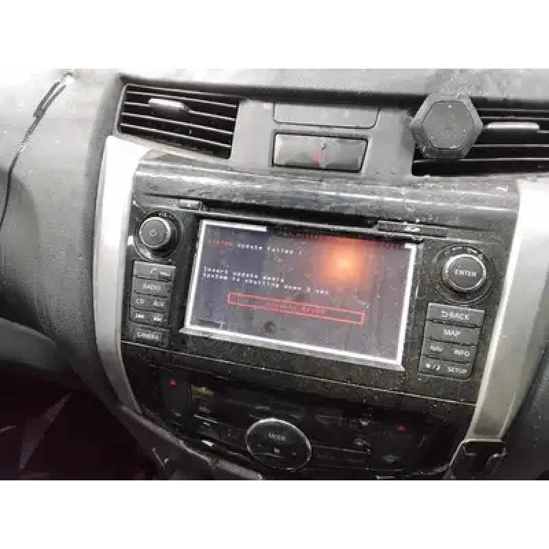 NISSAN NAVARA STEREO/HEAD UNIT NP300, HEAD UNIT, W/ DISPLAY UNIT, 7IN TOUCHSCREE