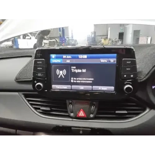 HYUNDAI I30 STEREO/HEAD UNIT HEAD UNIT, W/ DISPLAY UNIT, 8IN TOUCHSCREEN, W/ SAT