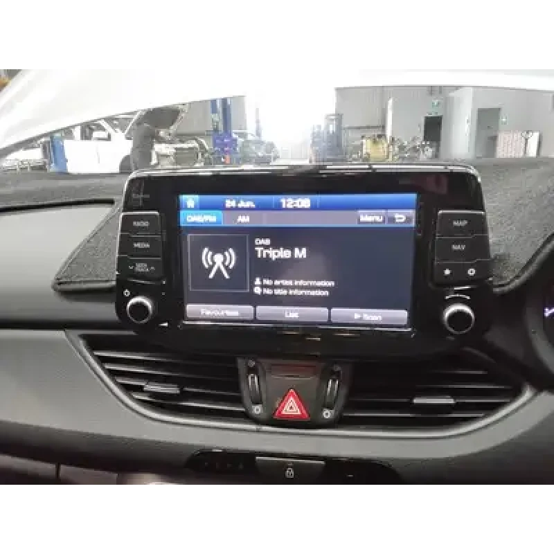 HYUNDAI I30 STEREO/HEAD UNIT HEAD UNIT, W/ DISPLAY UNIT, 8IN TOUCHSCREEN, W/ SAT