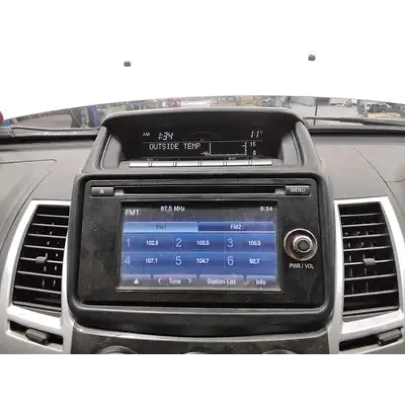 MITSUBISHI CHALLENGER STEREO/HEAD UNIT SINGLE CD PLAYER, KH/PB-PC, 11/09-12/15 2