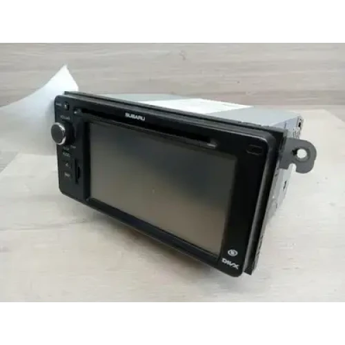 SUBARU XV STEREO/HEAD UNIT 6.1in TOUCHSCREEN, W/ SAT NAV, P/N ON FACE FM212KS, G