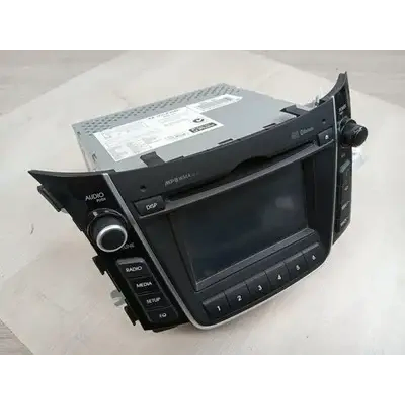 HYUNDAI I30 STEREO/HEAD UNIT 5 IN TOUCHSCREEN (GD-01), NON SAT NAV, W/ PHONE CON