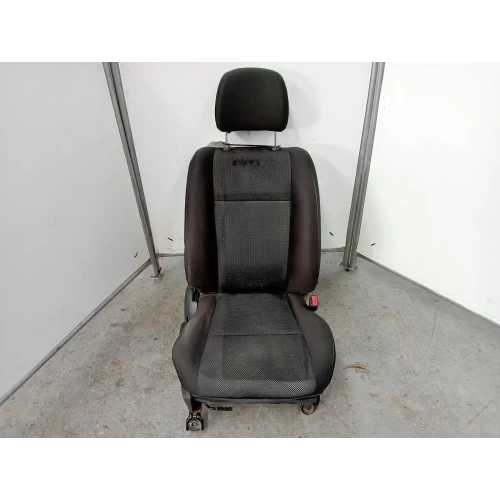 MAZDA BT50 FRONT SEAT UN, RH FRONT (BUCKET SEAT), CLOTH, BLACK, NON AIRBAG TYPE,