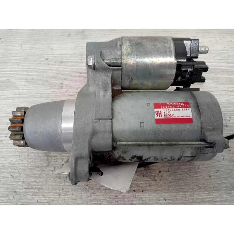 TOYOTA CAMRY STARTER MOTOR PETROL, 2.5, 2AR-FE, ASV50, 12/11-10/17 2014