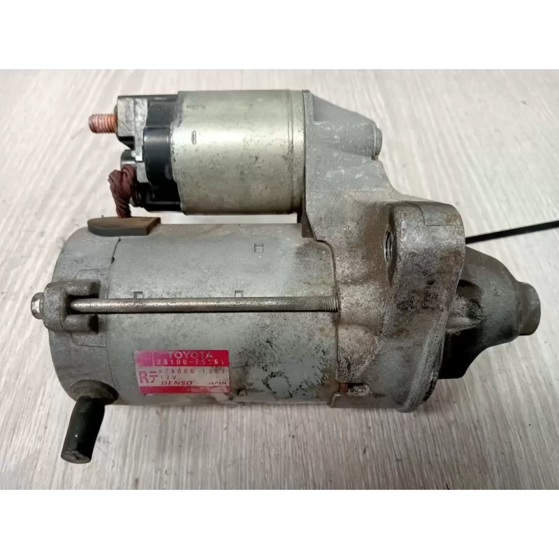 TOYOTA HIACE STARTER MOTOR PETROL, 2.7, 2TR-FE, TRH, 03/05-04/19 2013