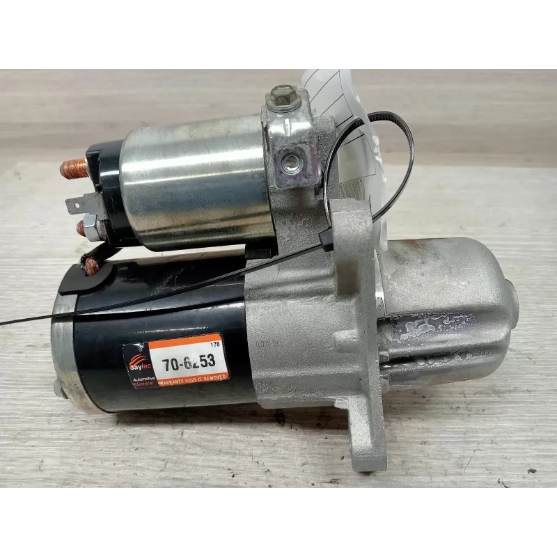 HOLDEN COMMODORE STARTER MOTOR 3.6, VE, FLAT CONNECTOR TYPE, 08/06-05/13 2007