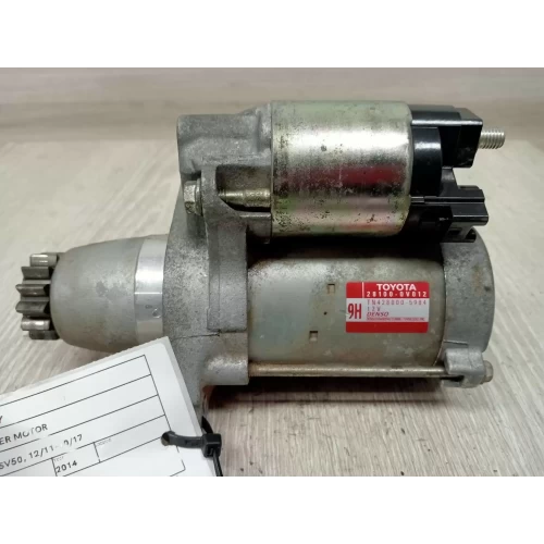 TOYOTA CAMRY STARTER MOTOR PETROL, 2.5, 2AR-FE, ASV50, 12/11-10/17 2014