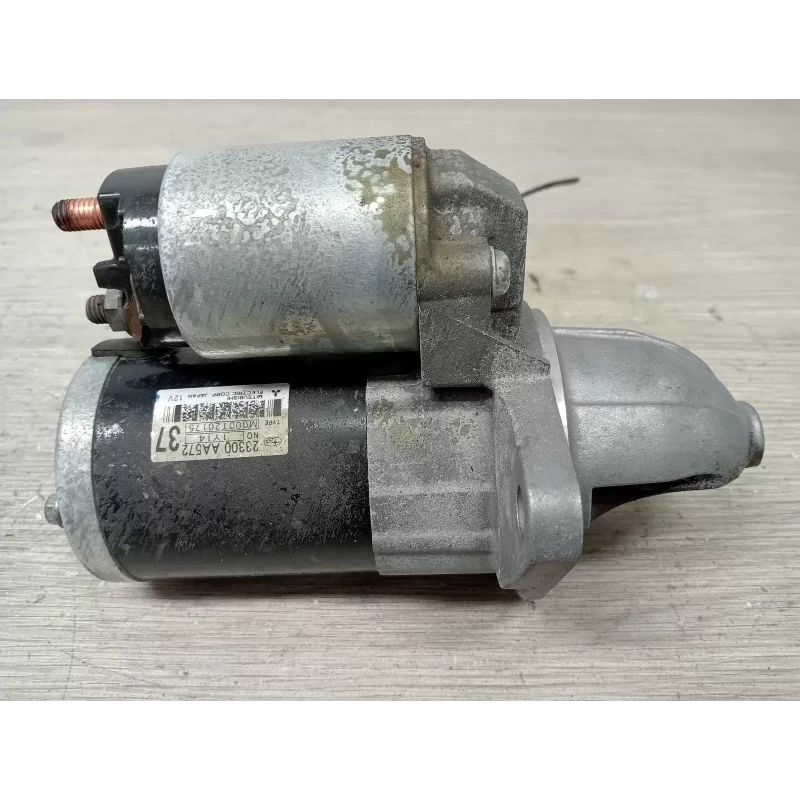 SUBARU FORESTER STARTER MOTOR PETROL, FB25, AUTO, 4 SPEED, 08/10-12/12 2012