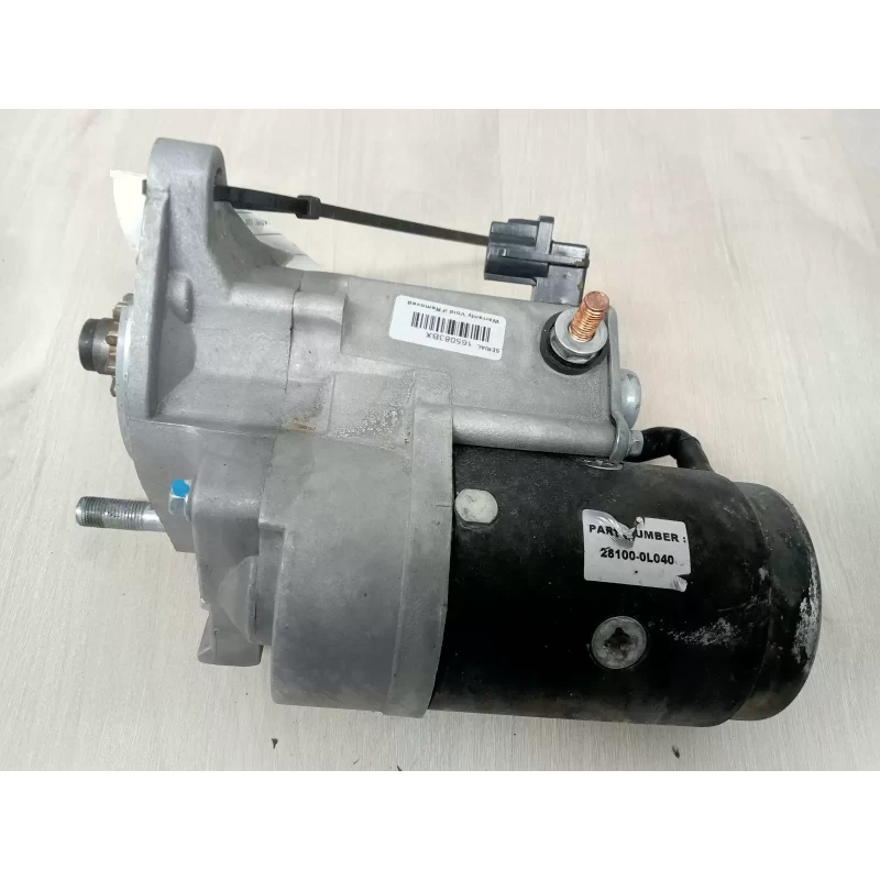 TOYOTA PRADO STARTER MOTOR DIESEL, 3.0, 1KD-FTV, TURBO, MANUAL T/M TYPE, 120 SER