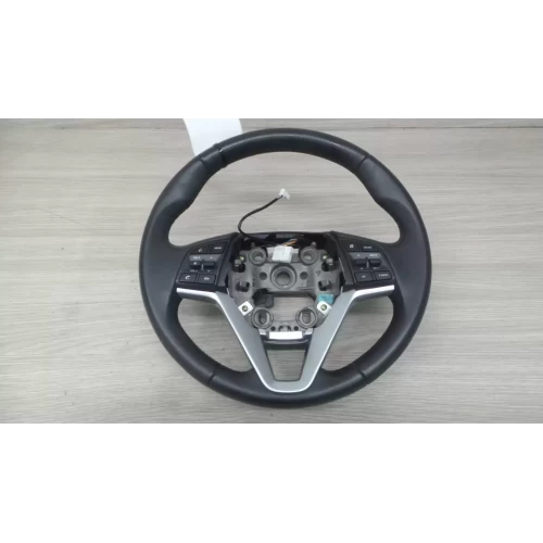 HYUNDAI TUCSON STEERING WHEEL LEATHER, TL, W/CRUISE CONTROL, PHONE & VOICE C