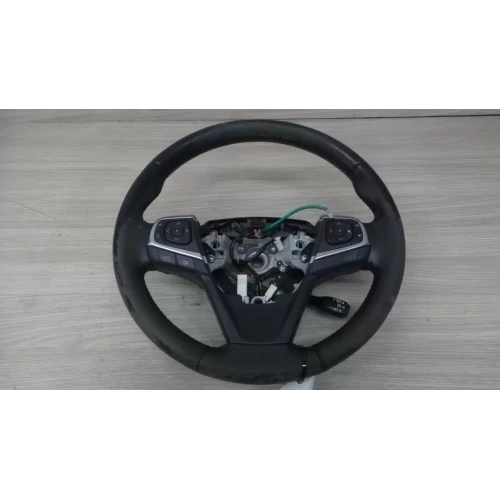 TOYOTA CAMRY STEERING WHEEL LEATHER TYPE, ASV50/AVV50, W/ CRUISE CONTROL, 12/11-